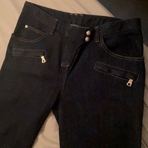 Balmain jeans with gold accents. No returns